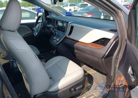 2017 Toyota Sienna Limited Premium 7 Passenger из США, поврежденный, VIN 5TDDZ3DC9HS183372